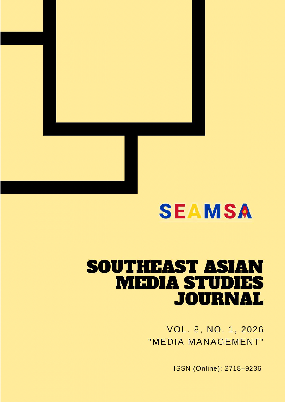 					View Vol. 8 No. 1 (2026): Media Management
				