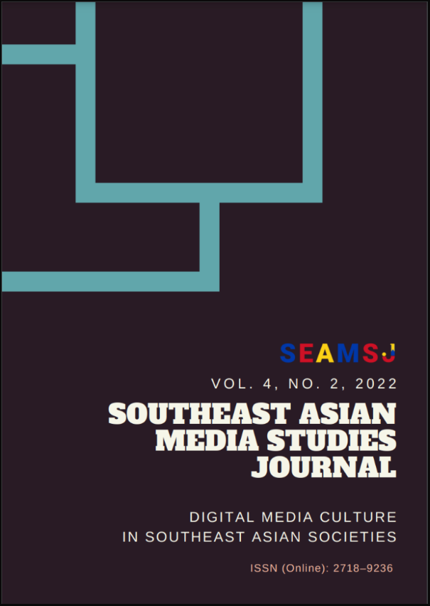 					View Vol. 4 No. 2 (2022): Special Issue on 'Digital Media Culture on Southeast Asian Societies'
				